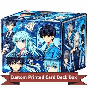กล่องใส่การ์ดแม่เหล็ก FX Custom สำหรับ TCG |   กล่องใส่การ์ดพิมพ์ลาย OEM/ODM สำหรับการ์ดกีฬาและไพ่ทาโรต์ - Product Image 1