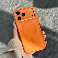 Étui de téléphone magnétique antichoc JOYPORODO B440 effet mat pour iPhone 17 Pro Max – Coque de protection tendance pour affaires