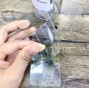 9H Micas Film Clair <span class=keywords><strong>Grand</strong></span> Arc Haute Al Écran En Verre Trempé pour <span class=keywords><strong>iPhone</strong></span> 16 Pro Max Protecteur D'écran 15 Pro Max 14 13 12 11 X - Product Image 2