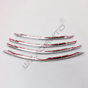 Grille de calandre avant chromée ABS 4 pièces pour accessoires de voiture 2016 - Product Image 6