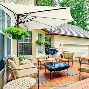 Heather Beige Medio Patio Paraguas <span class=keywords><strong>Sombrilla</strong></span> plegable Sombrillas para muebles <span class=keywords><strong>de</strong></span> exterior para patio y uso en hoteles - Product Image 6