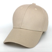 Gorra de béisbol de 6 paneles directa de fábrica, diseño personalizado, gorra deportiva en blanco sin logotipo, sombrero de 6 paneles, personaje Unisex teñido liso