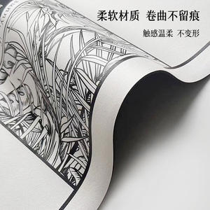 Mantel individual largo color crema de poliéster lavable estilo nórdico para protección de muebles, aparadores y soportes de TV - Product Image 2