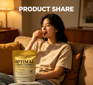 Gomitas de Luteína y Zeaxantina para una Visión Óptima con Miel de Jimerito, Luteína y Zeaxantina para la Sequedad Ocular, Apoyo Natural para la Salud Ocular - Product Image 2