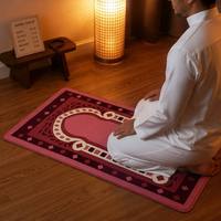 Tapis de prière personnalisé, tapis de prière portable, tapis de prière antidérapant et rembourré, cadeau musulman, tapis de prière pour la maison