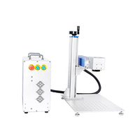 Portable Raycus JPT M7 Mopa couleur gravure profonde Machine de marquage Laser à Fiber pour bijoux en métal argent or PLT BMP AI DWG