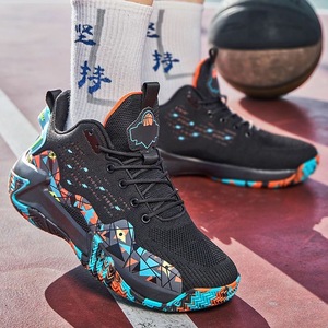 Nouvelles chaussures de basketball <span class=keywords><strong>montantes</strong></span> pour hommes 2026, toutes saisons, antidérapantes, résistantes à l'usure, à semelle épaisse, pour jeunes et pratiques - Product Image 3