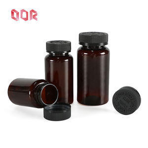 Nuevo en 2026: Botella de PET Ámbar de 100ML, 120ML, 150ML, 200ML, 250ML para Uso Industrial, Botella Marrón para Píldoras con Serigrafía - Product Image 3