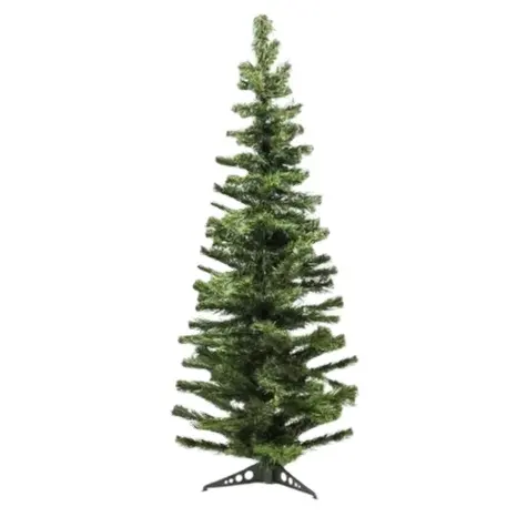 יוקרה 120 ס "מ עץ אורן חג עם רגליים פלסטיק יש לו מראה עשיר עם מבנה הסניף המלא שלה