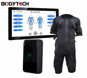 Body 20 Ems Training Electrostimulator Stimulation Suit With Smart Device For Endurance Training