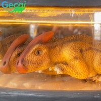 Incubateur d'œufs de dinosaures animatroniques personnalisé pour exposition, centre commercial, parc d'attractions, zone scénique