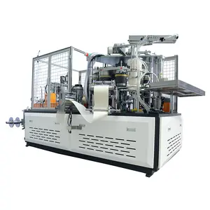 fully automatic single phase servo paper cup forming screen printing machine