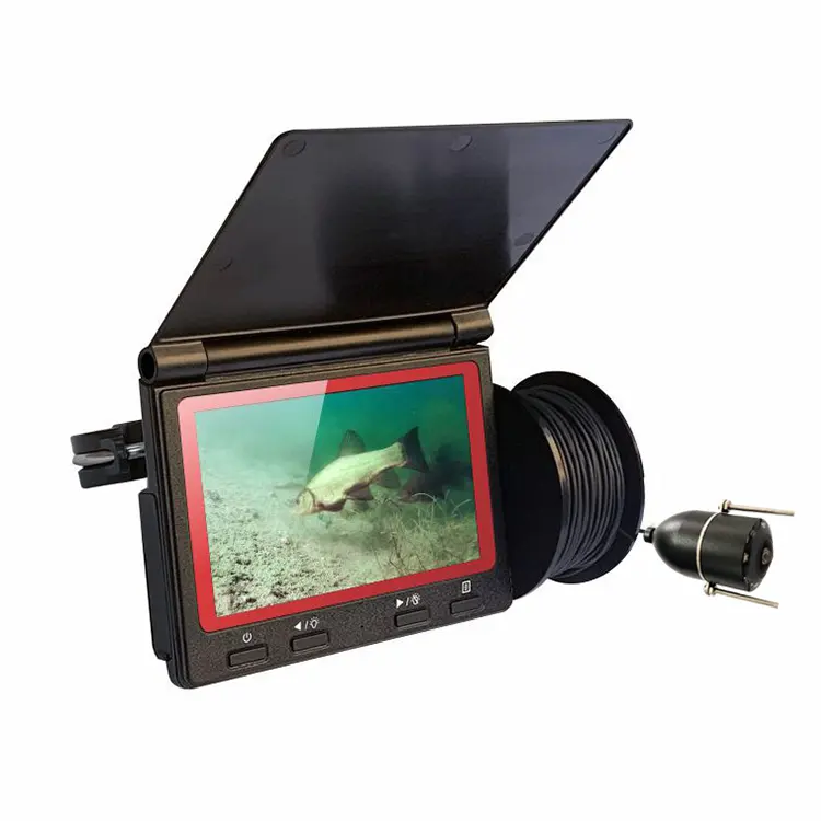 Камера для подледной рыбалки, проникающая грязь вода, высокое разрешение, AHD, визуальный IPS экран, рыболокатор