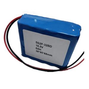 Изготовленный На Заказ литий ионный 18650 5S1P 5S2P 5S3P 5200 мА/ч, 6400 мА/ч, 6800 мА/ч, 18,5 V 5s литий-полимерный аккумуляторная батарея для зарядки Ноута и сотового телефона f3a летательного аппарата - Product Image 5