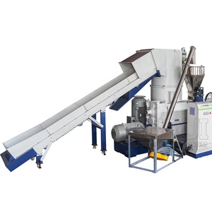 Machine à fabrication de granulés plastiques, pour la recyclage de contenants pp pe bpp pet, sacs de film pp OPP, machine - Product Image 2