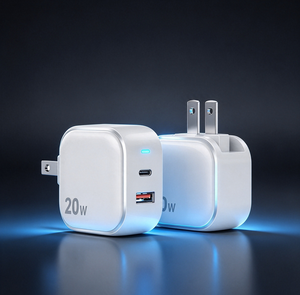 45W Dual USB C Wall <b>Charger</b> PD Fast Charging Plug Universal Power Adapter White Black - Product Image 5