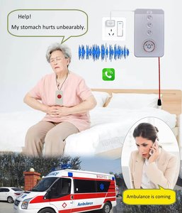 4G GSM SOS gọi hệ thống khẩn cấp nút hoảng loạn giúp gọi điện thoại cho người cao tuổi báo động cao cấp người chăm sóc trẻ em Máy nhắn tin di động - Product Image 4