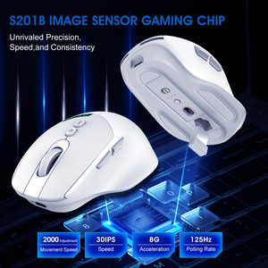 Có thể sạc lại chuột không dây cho Macbook Pro Macbook Air Mac Máy tính xách tay Chromebook Windows máy tính xách tay MacBook HP PC Dell - Product Image 2