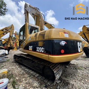 Excavatrice d'occasion de haute qualité pour projets miniers, pelle rétrocaveuse Caterpillar CAT320CL à vendre - Product Image 1