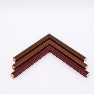 Moldura de Marco de Fotos de Madera de Pino de 3.5m, Color Marrón Rojizo Moderno, para Fotos Familiares o de Desnudos, Personalizable al por Mayor - Product Image 2