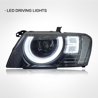 Feux de voiture pour Mitsubishi Pajero V73 V75 V77 2004-2013, phare à LED, feux de jour, accessoires automobiles