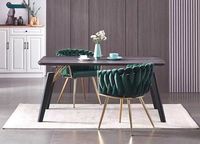 Sillón de Salón de Diseño Contemporáneo con Tela de Moda para Sala de Estar, Comedor, Hotel, Escuela, Hogar, Baño - Sillón Versátil con Brazos