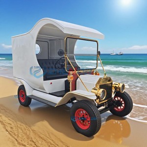 Vente directe d'usine, mini voitures rétro, voitures classiques et vintage, transport spécial, voiture classique blanche à quatre roues - Product Image 6
