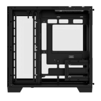 Boîtier PC classique avec vue sur la mer, compatible carte mère ATX, supporte l'installation de composants à l'arrière