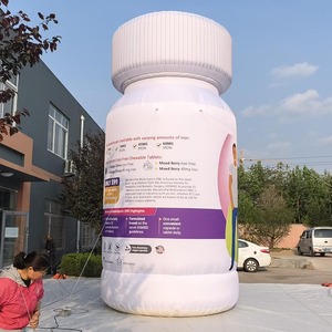 Medis Trade tinggi 6m botol obat tiup kustom promosi iklan botol lampu tiup - Product Image 2