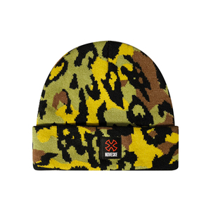 100% Acrylic Leopard Mô Hình In Mùa Đông Đan Beanie Skull Cap <span class=keywords><strong>Hat</strong></span>/Tất Cả Các Hơn Thăng Hoa Màu Hồng Camo Lông Cừu Beanie <span class=keywords><strong>Hat</strong></span> Không Có Cuff - Product Image 4