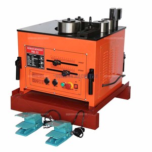 เครื่องดัดเหล็กเส้นอัตโนมัติแบบใหม่ ปลั๊กอเมริกา 110V สแตนเลส พร้อมมอเตอร์ ขนาด 6-25 มม. 6-32 มม. - Product Image 4