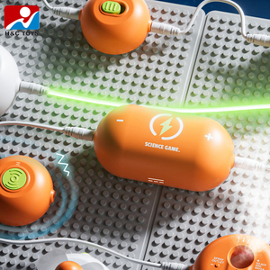 Trẻ Em Xây Dựng Điện Tử Khối Giáo Dục Sớm Mô Hình Xây Dựng DIY Mạch Nhựa Khối Thiết Lập 108 + Trò Chơi Chơi Đồ Chơi - Product Image 5