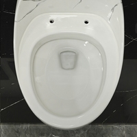 Offre Spéciale : WC monobloc en céramique, forme œuf, avec siphon en marbre, pour salle de bain, à poser au sol