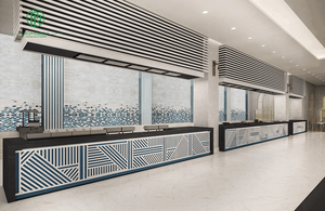 Thiết Kế Khu Vực Bữa Sáng Của Khách Sạn Hiện Đại Bàn Tự Chọn Khách Sạn Theo Yêu Cầu Để Bán - Product Image 2