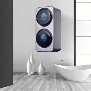 Máy giặt mini di động gắn tường 2 trong 1 tích hợp chức năng sấy khô và xô thông minh tự làm sạch 65 ℃   Nhiệt độ cao - Product Image 2