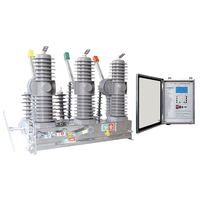 Disjoncteur à vide triphasé monté sur poteau pour extérieur, série ZW32-24, capacité de coupure 25/20 kA, 50/60 Hz, vide nominal