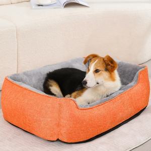 Cama para mascotas de alta calidad, lavable a máquina, cama para perros de diseño supersuave, cama para perros de lujo mediana lavable para dormir de ensueño - Product Image 3