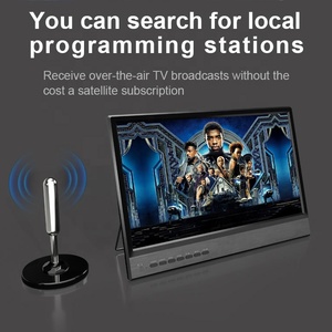 Téléviseur intelligent Android portable <span class=keywords><strong>12V</strong></span> <span class=keywords><strong>pour</strong></span> <span class=keywords><strong>camping</strong></span>-<span class=keywords><strong>car</strong></span>, 14, 16, 18, 20, 32 pouces, définition HDTV, rétroéclairage LED intégré, batterie, vente en gros - Product Image 5