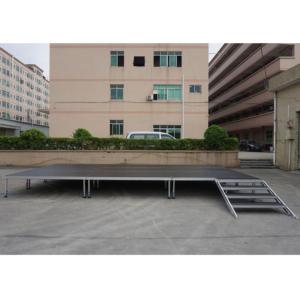 Sistema de Escenario Modular de Aluminio para Conciertos y Eventos - Plataforma Ajustable de Fácil Montaje y Portátil - Product Image 1