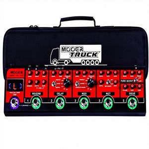 Pedalera Multiefectos Combinada para <span class=keywords><strong>Guitarra</strong></span> Roja con Reverb, Delay, Modulación, Distorsión y Drive - Efectos Tradicionales para <span class=keywords><strong>Guitarra</strong></span> - Product Image 1