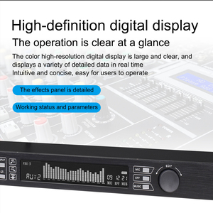 Equipo de Sonido Profesional <span class=keywords><strong>P911</strong></span> con Pantalla Retroiluminada, Control Remoto, Estéreo BT para Karaoke, Sistema de Crossover de Audio - Product Image 2