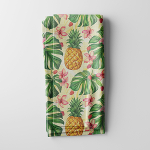 Tissu en dentelle imprimé floral pour vêtements personnalisés, 180 GSM, dentelle tricotée extensible douce, approvisionnement en gros par rouleau - Product Image 6