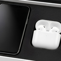Boîte cadeau personnalisée pour téléphone, accessoires pour écouteurs, boîte rigide avec fermeture magnétique, insert en EVA, emballage électronique de luxe, OEM