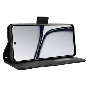 Funda de teléfono de cuero con múltiples ranuras para tarjetas para OPPO Realme C65 4G - Product Image 5