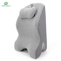 Oreiller de soins sexuels pour couples en mousse à mémoire de forme, design ergonomique de soutien premium, pour la lecture, le jeu et la position couchée