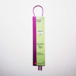 Plastic Drawing <b>Threader</b> 23 Inch Portable <b>Needle</b> <b>Threader</b> For Sewing Elastic Band Use - Product Image 3