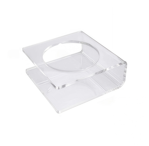 Espositore Moderno in Acrilico Trasparente Leggero per Palloni da Rugby e Calcio, Supporto per Vetrine di Negozi e Centri Commerciali - Product Image 1