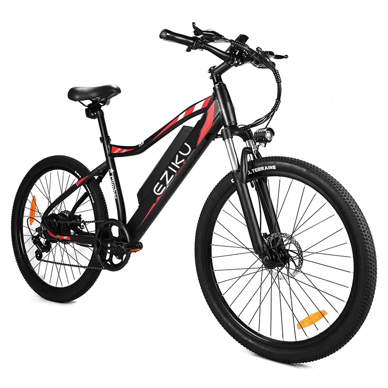 Sıcak satış yeni Model elektrikli dağ bisikleti bisiklet Ebike Moped alüminyum alaşımlı çerçeve 48V 10.4Ah350W pil ile açık için