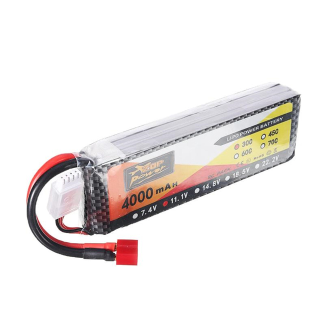 Customize 7.4v 11.1v 22.2v 2s 3s 4s 6s 3300mah 35c 60C for Uav Remote Control CAR/Boat FPV Device Lipo Battery