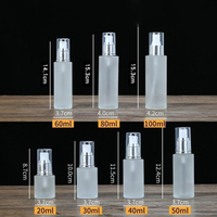 30ml 50ml 60ml 80ml 100ml 120ml Parfum Mewah Aroma Wangi Perawatan Pribadi Botol Kaca Buram untuk Parfum
